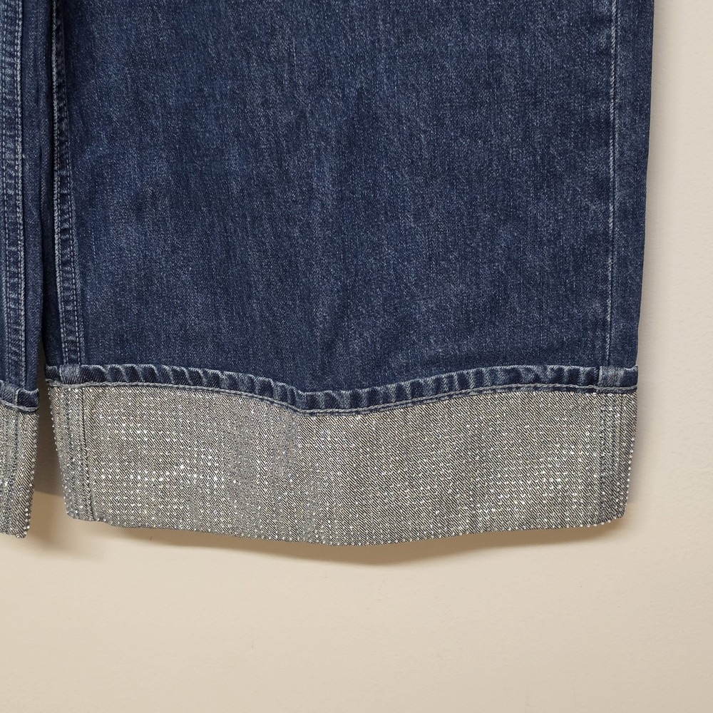 NWT Rag & Bone $368 The Sofie High Rise Ankle Wide Jeans In Dawn Jewel Size: 31‎ - Picture 3 of 10